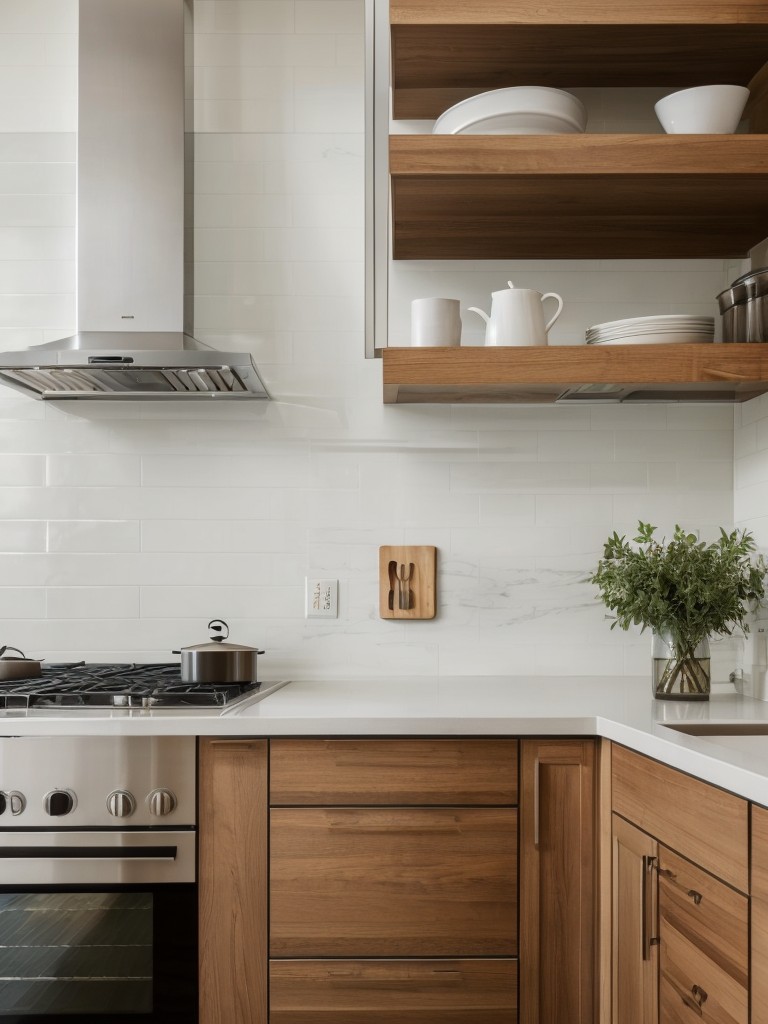 Explore the latest trends in apartment kitchen design, from open shelving to creative backsplash ideas.