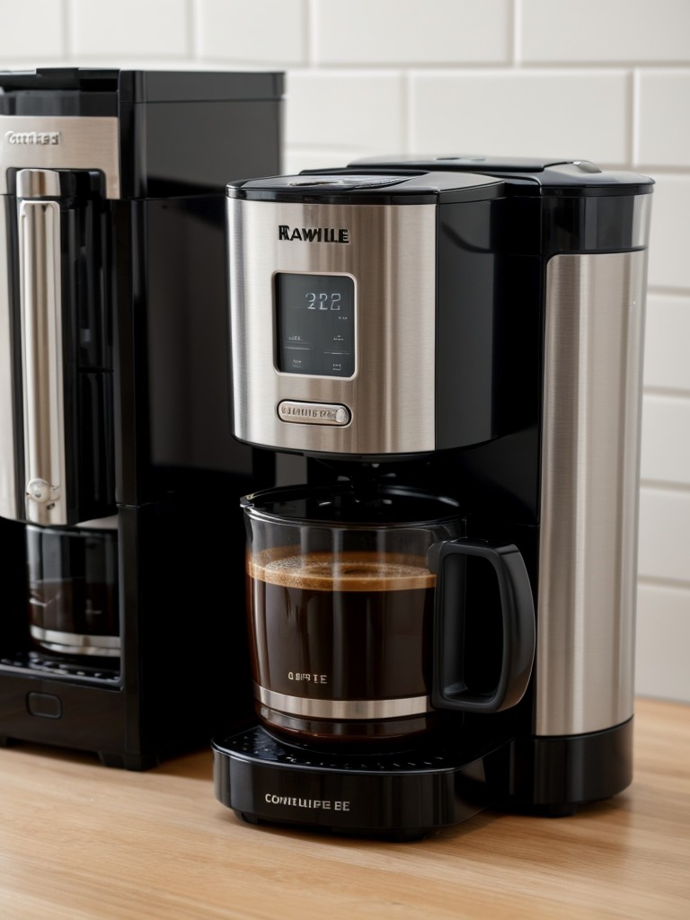 A compact and efficient coffee maker for the caffeine lovers.