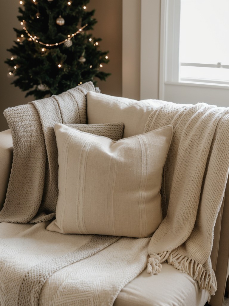 Cozy throw blankets and decorative pillows for adding warmth and comfort to their living spaces.