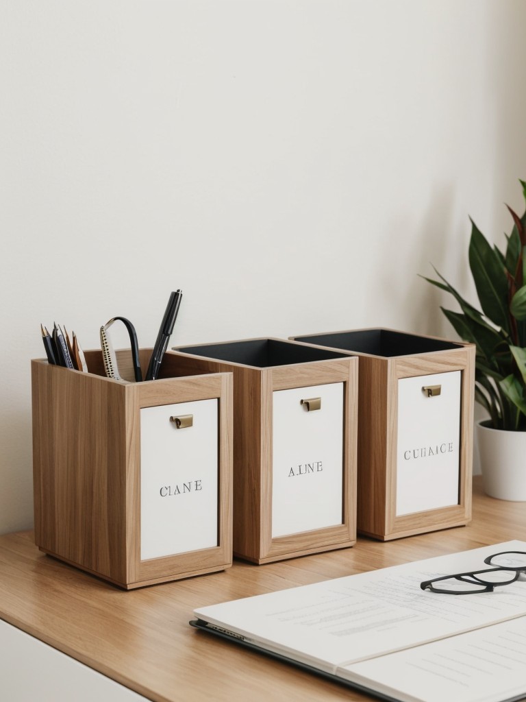 Stylish and efficient desk organizers and accessories for a productive work-from-home setup.