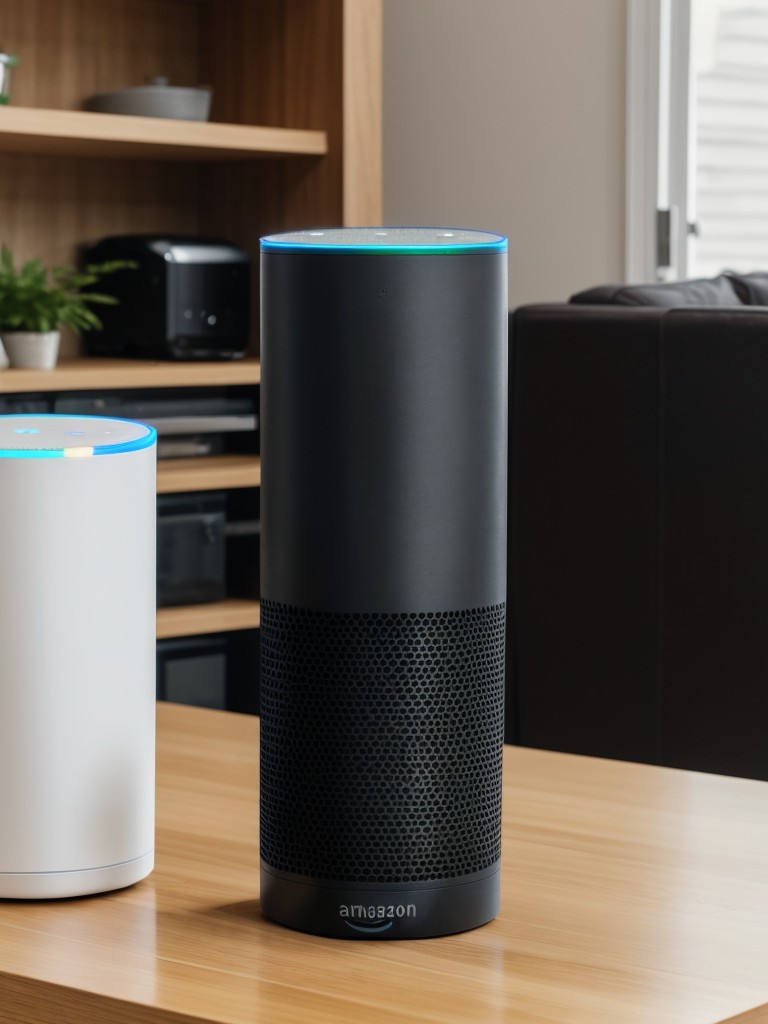 A smart home assistant device, like Amazon Echo or Google Home, to help automate tasks and create a more convenient living environment.