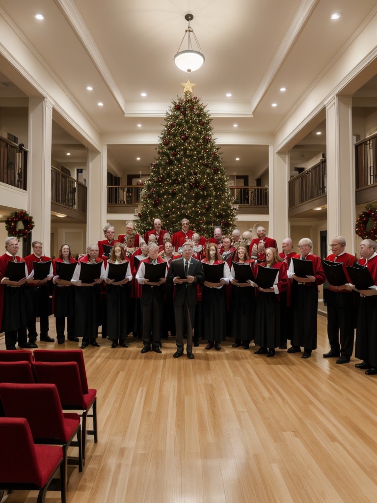 Bring in carolers or a local choir to serenade residents with classic holiday tunes throughout the apartment community.