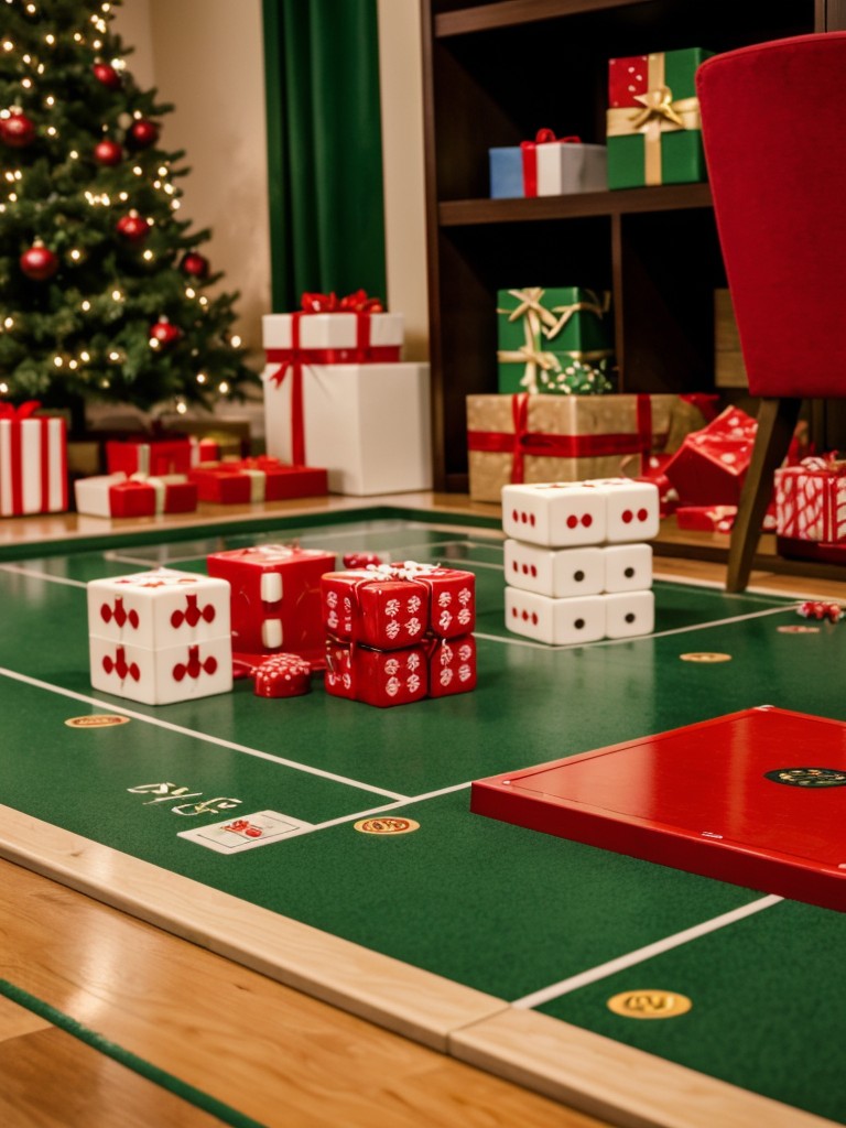 Host a holiday-themed game night, with classic board games and seasonal twists to keep residents entertained.