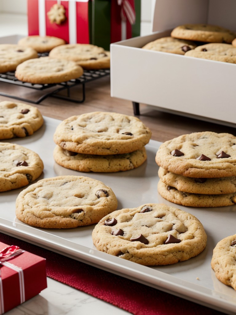 Plan a community cookie exchange party, where residents can bring their favorite holiday cookies and swap them with their neighbors.