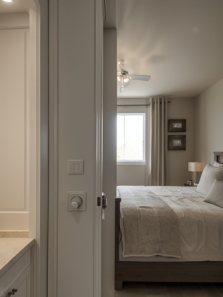 Install dimmer switches to have control over the intensity and brightness of the overall lighting scheme.