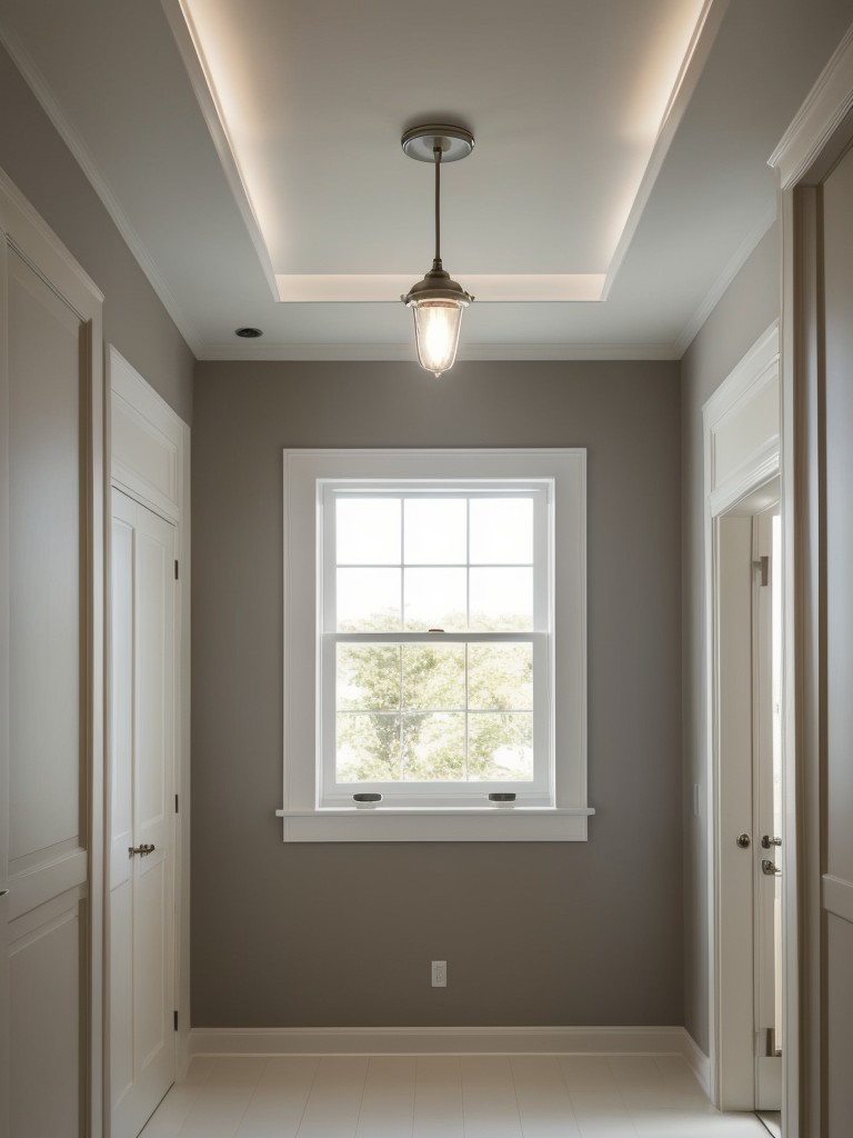 Incorporate clever lighting solutions like recessed lights, wall sconces, or pendant lamps to save space and add ambiance.