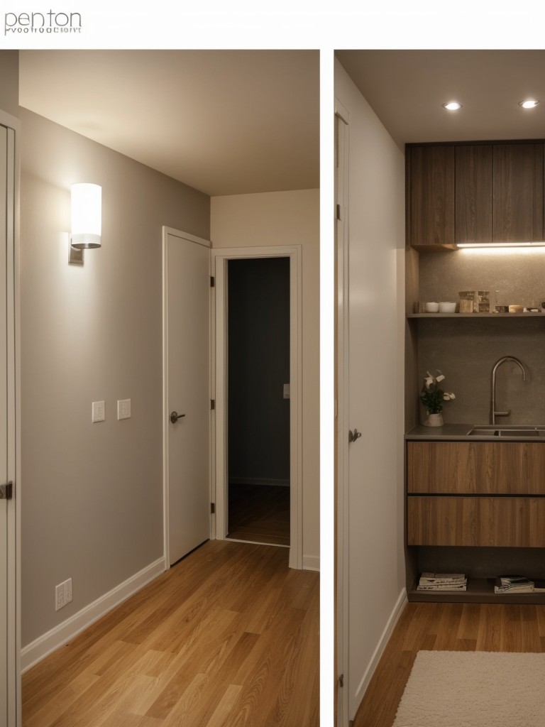 Creative DIY lighting ideas for small apartments, including pendant lights, wall sconces, and LED strip lights to brighten up limited spaces.