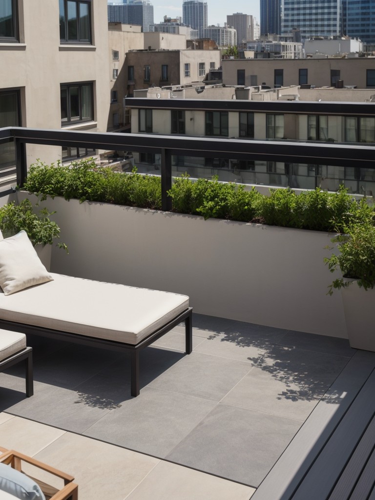 Consider incorporating a terrace, balcony, or rooftop garden to provide outdoor living spaces and an opportunity to enjoy the views and fresh air.