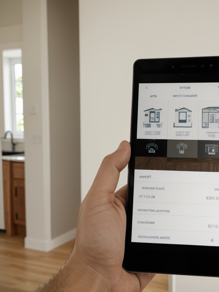 Install smart home technology to optimize energy usage and monitor resource consumption.