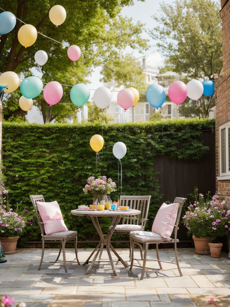 Decorate the apartment community's outdoor spaces with Easter-themed banners, balloons, and cute garden decorations to create a cheerful atmosphere.