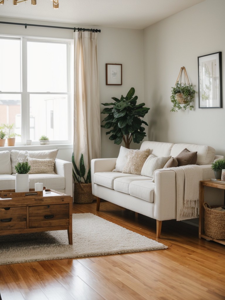 Budget-friendly decor tips for your first apartment, including DIY projects and thrifting ideas.