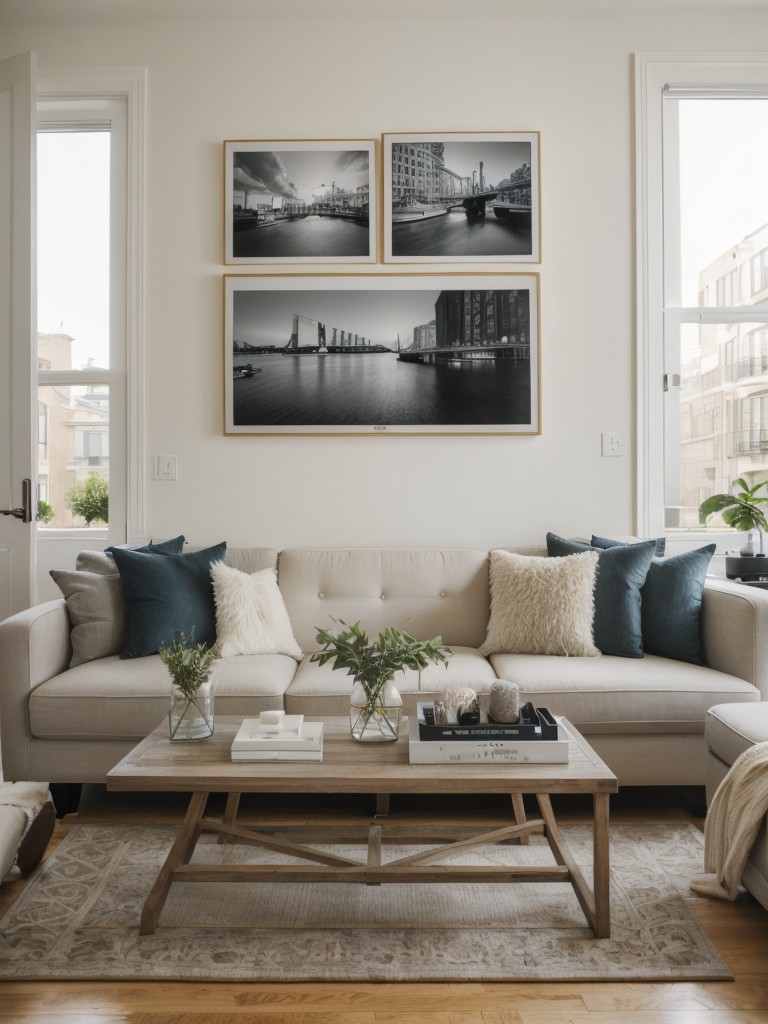 Creative ways to personalize your first apartment, from gallery walls to custom accessories.