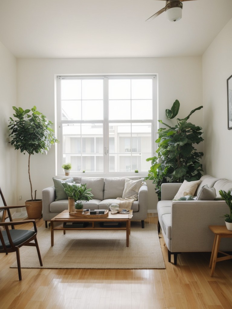 Tips for incorporating sustainable and eco-friendly elements in your first apartment design.