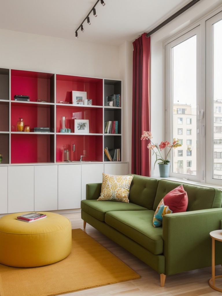 Apartment ideas for a vibrant and energetic atmosphere