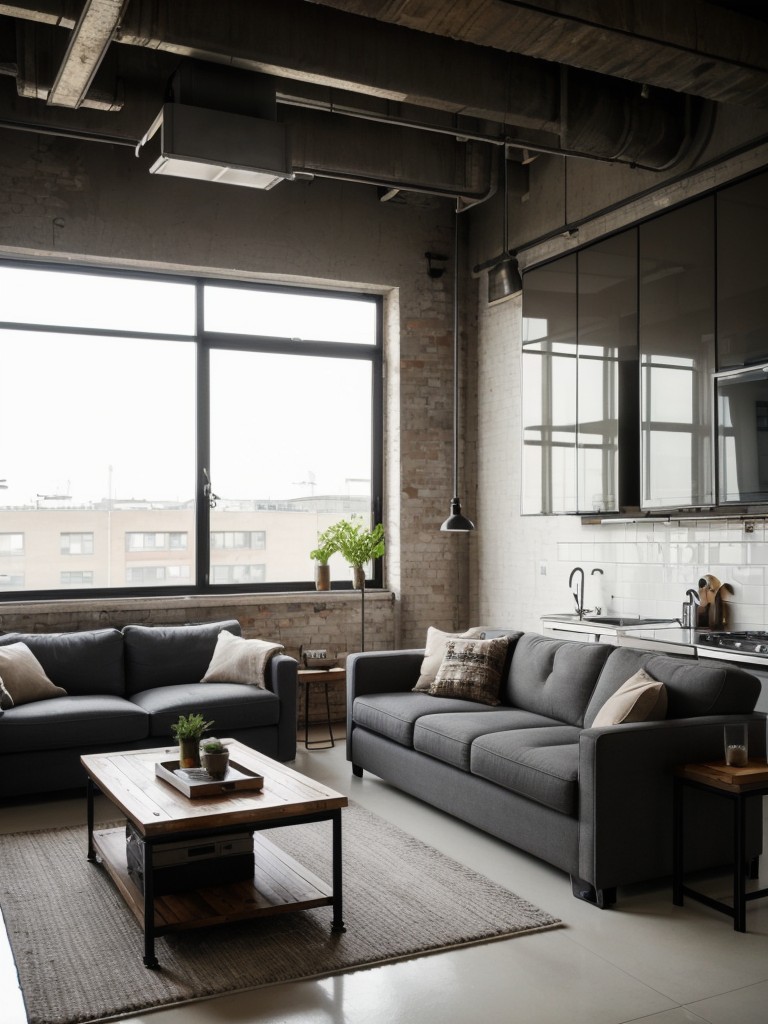 Industrial-style apartment ideas with a modern twist