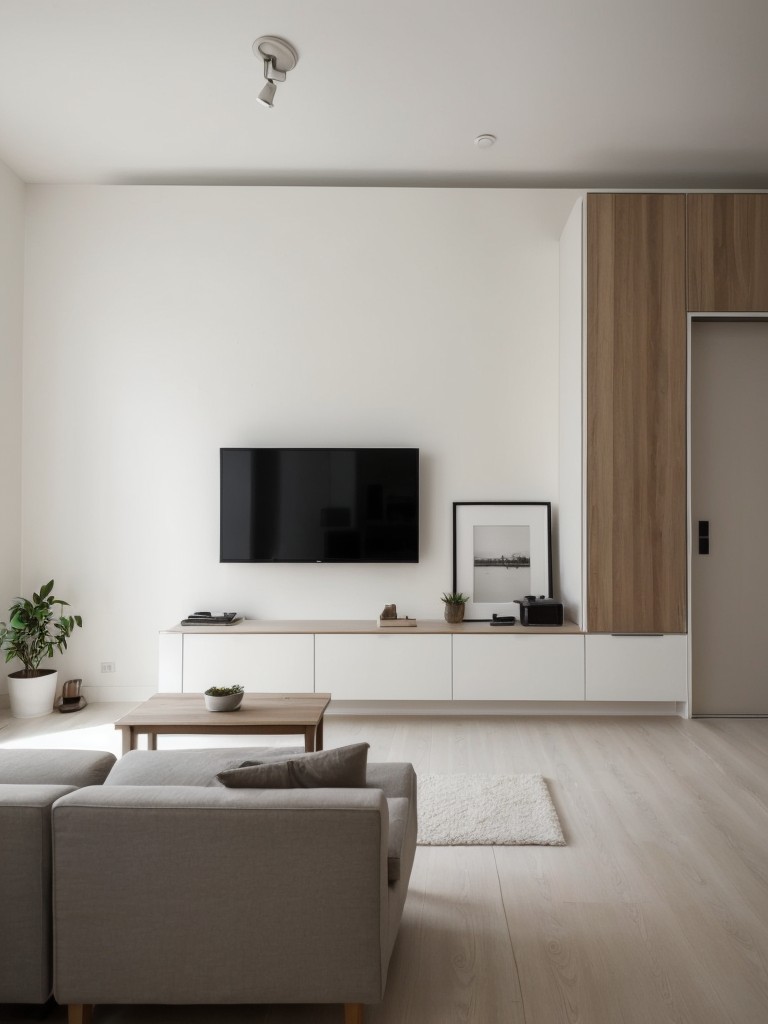 Minimalist apartment ideas for a clutter-free living space