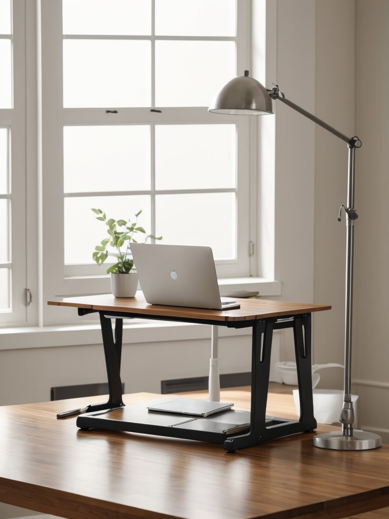 A versatile foldable table or desk for those who work or study from home.