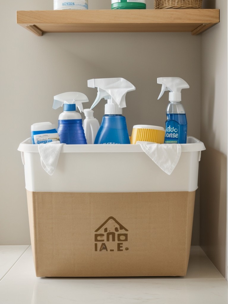 Eco-friendly cleaning and organizing products, like reusable storage bags or natural cleaning solutions.