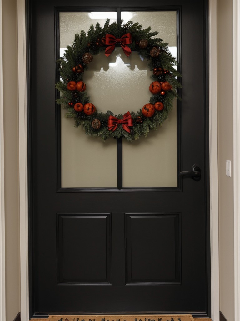 Encouraging residents to decorate their apartment doors with spooky wreaths, cobwebs, and monster-themed door hangers.