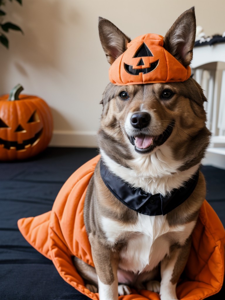 Plan a pet costume parade where residents can show off their furry friends in adorable Halloween outfits.