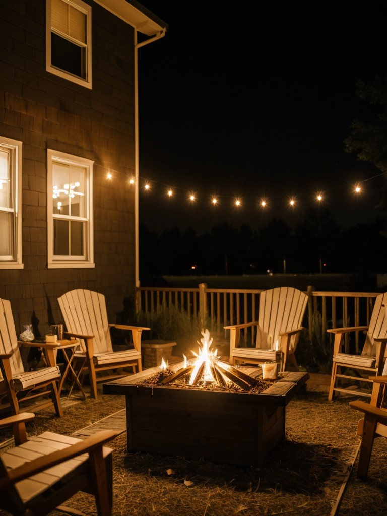 Plan a spooky storytelling event in the apartment's outdoor area, where residents can gather around a campfire.