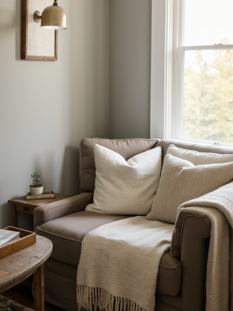 How to create a cozy and inviting reading nook with secondhand furniture and soft textiles.