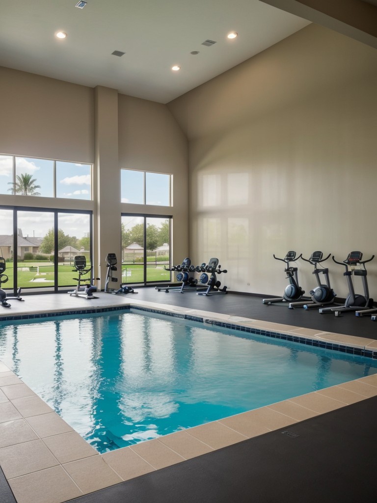 Highlight your amenities, such as a fitness center or pool, by offering specialized classes or events that promote a healthy lifestyle.