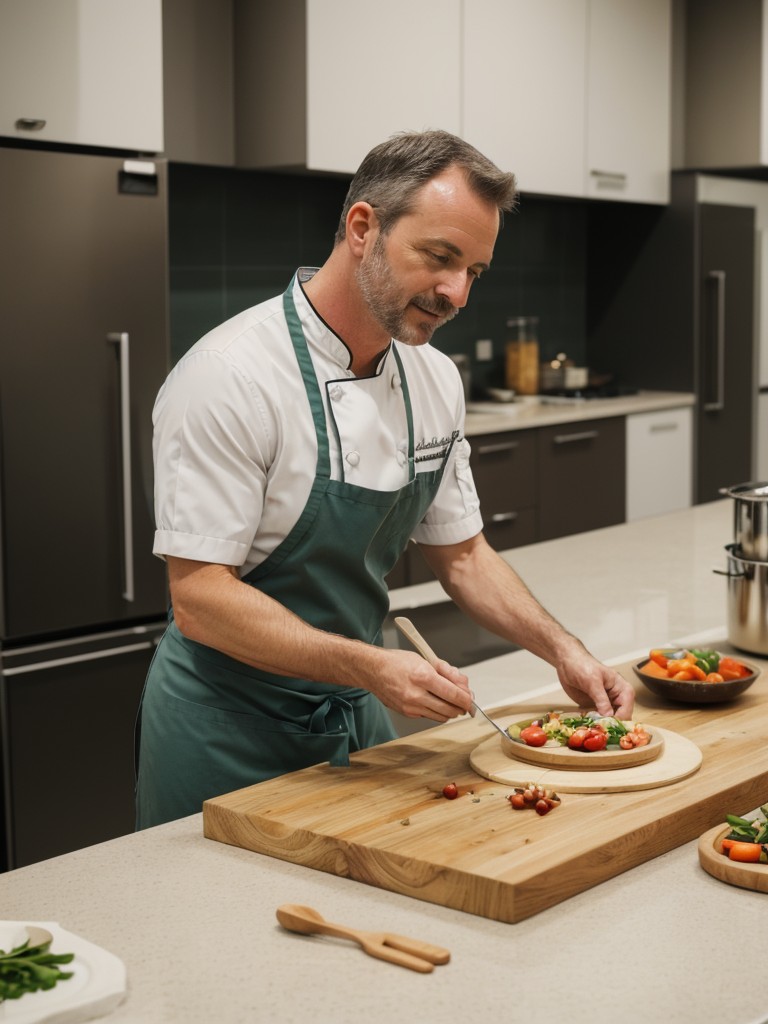 Invite a local chef or nutritionist to conduct a cooking demonstration and educate residents about healthy eating habits.