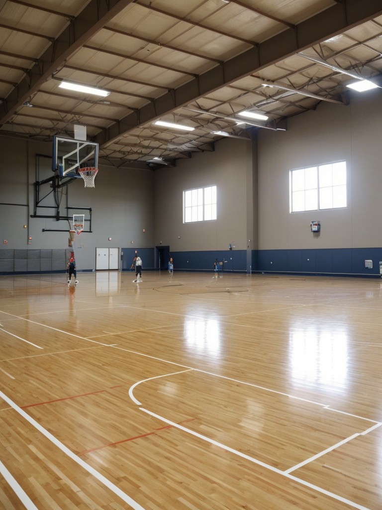 Organize a friendly sports tournament, such as a basketball or soccer match, for residents of all ages to participate in.