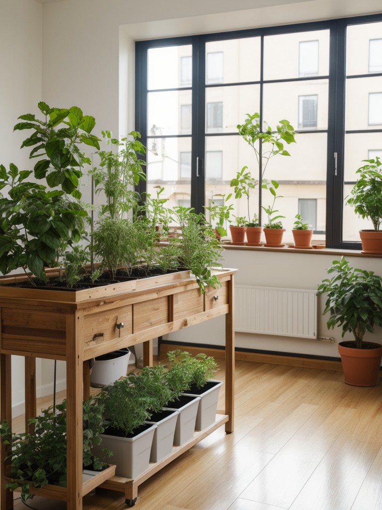 Apartment gardening 101 - grow your own herbs and plants indoors.