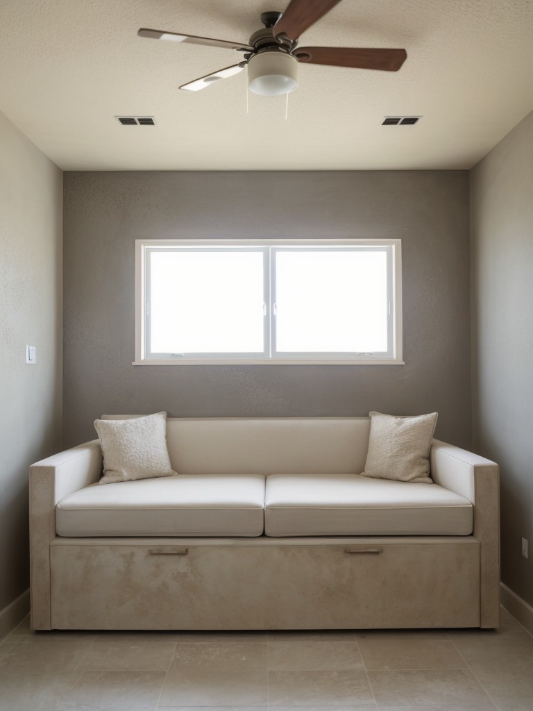 Faux finishes, such as stucco or textured paint, to add texture and dimension to small rooms.