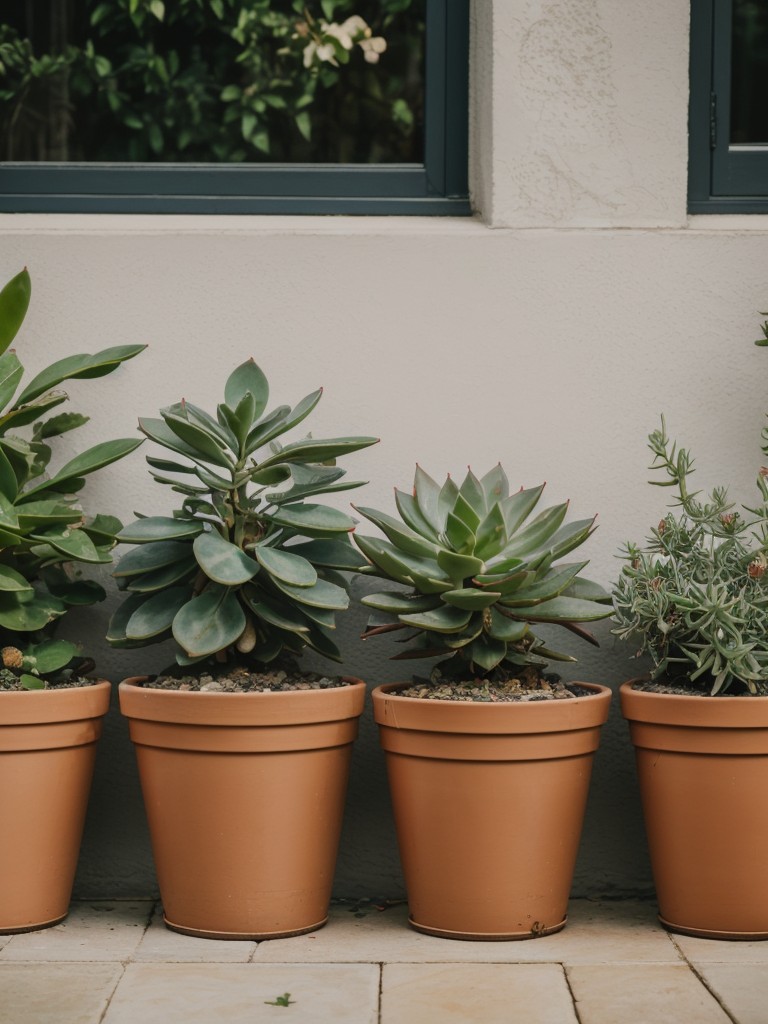 Choose low-maintenance plants such as succulents, herbs, or small flowering plants that thrive well in Indian weather conditions.