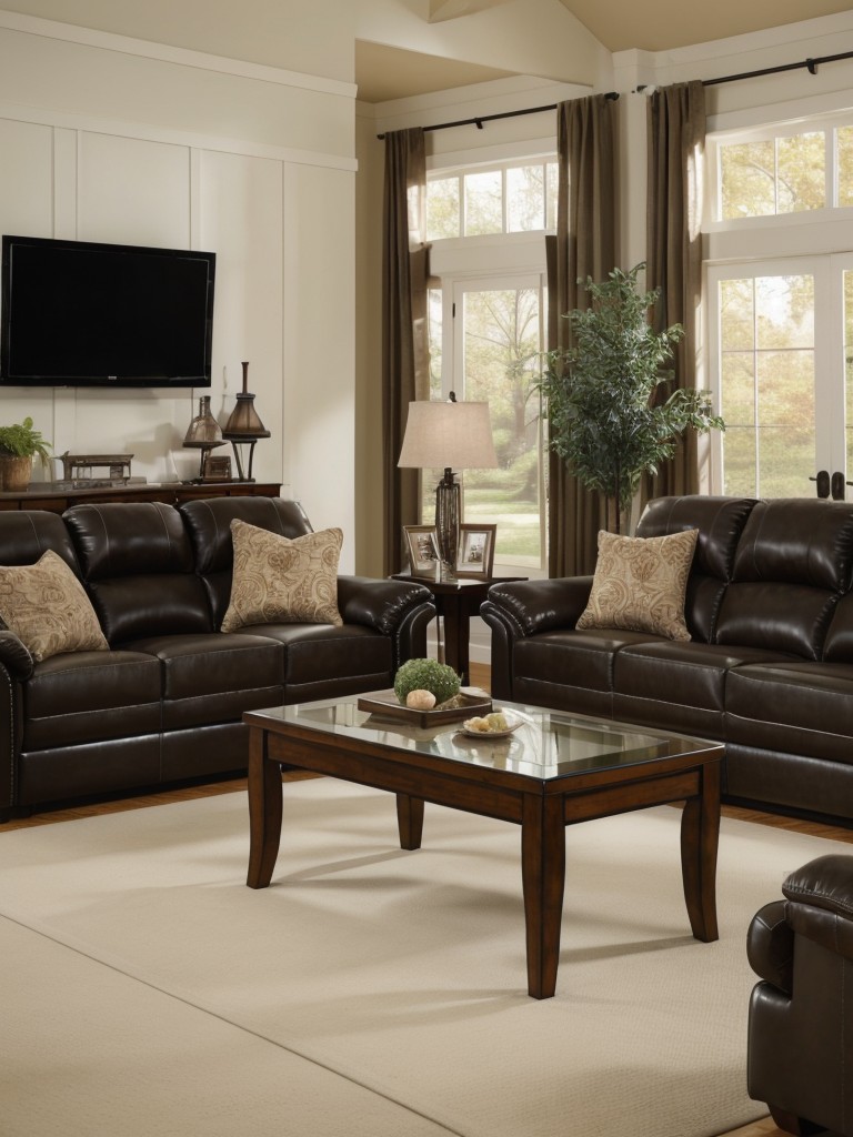 Choose furniture that can be easily moved or rearranged to accommodate different activities or guests.