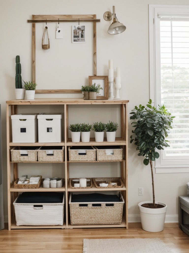 Affordable apartment decor ideas perfect for budget-conscious individuals, incorporating inexpensive accessories, DIY wall decor, and clever storage solutions.