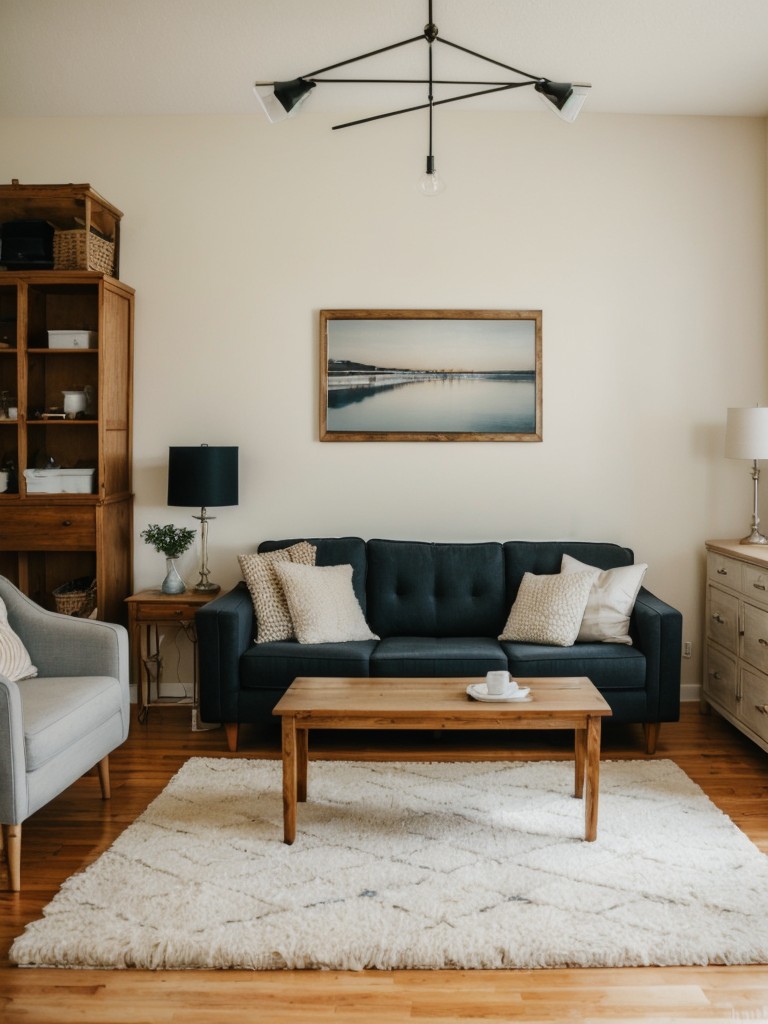 Decorating your apartment on a shoestring budget, with clever DIY decor, hand-me-down furniture, and thrift store treasures.