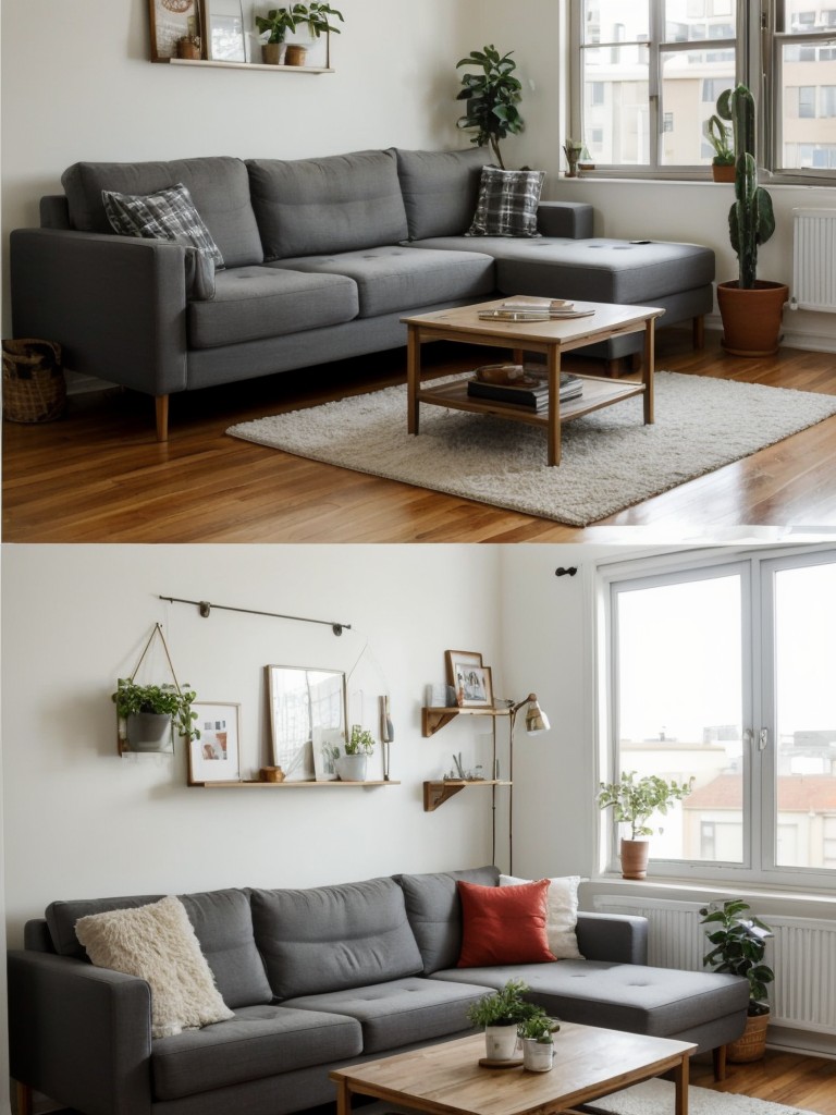 Stylish and inexpensive apartment decor ideas, utilizing simple DIY hacks, upcycled furniture, and budget-friendly accessories.