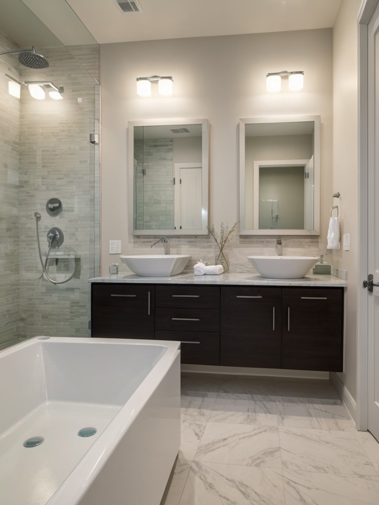 Discover how to create a calming and spa-like bathroom retreat within the limited space of your apartment.