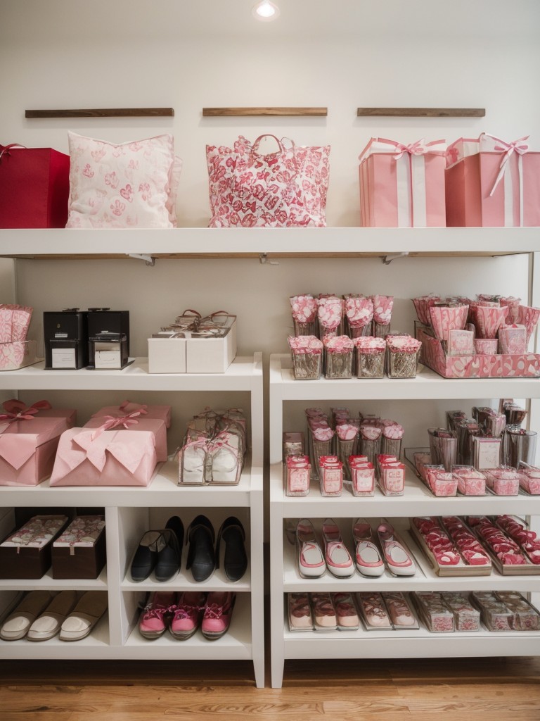 Create a customizable Valentine's Day gift guide for residents, including local boutiques and specialty shops.