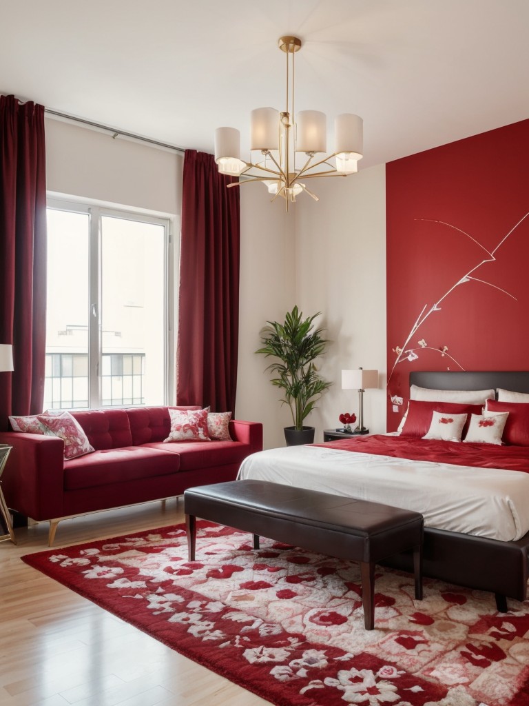 Host a contest for the best decorated apartment in a Valentine's Day theme, with a prize for the winner.