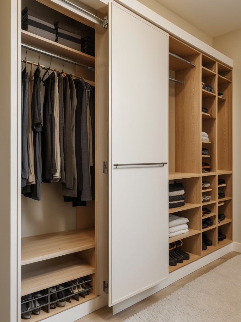 Utilizing multifunctional furniture pieces, such as ottomans or storage benches, within the walk-in wardrobe to provide additional seating and hidden storage options.