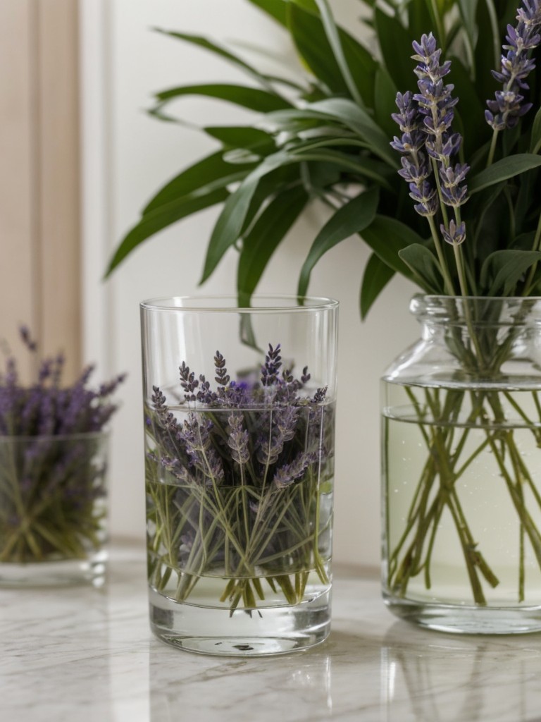 Incorporate fragrant plants like lavender or jasmine to promote relaxation and create a pleasant scent.