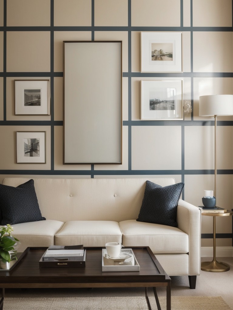 Incorporate an accent wall with a bold color or textured wallpaper for visual interest.
