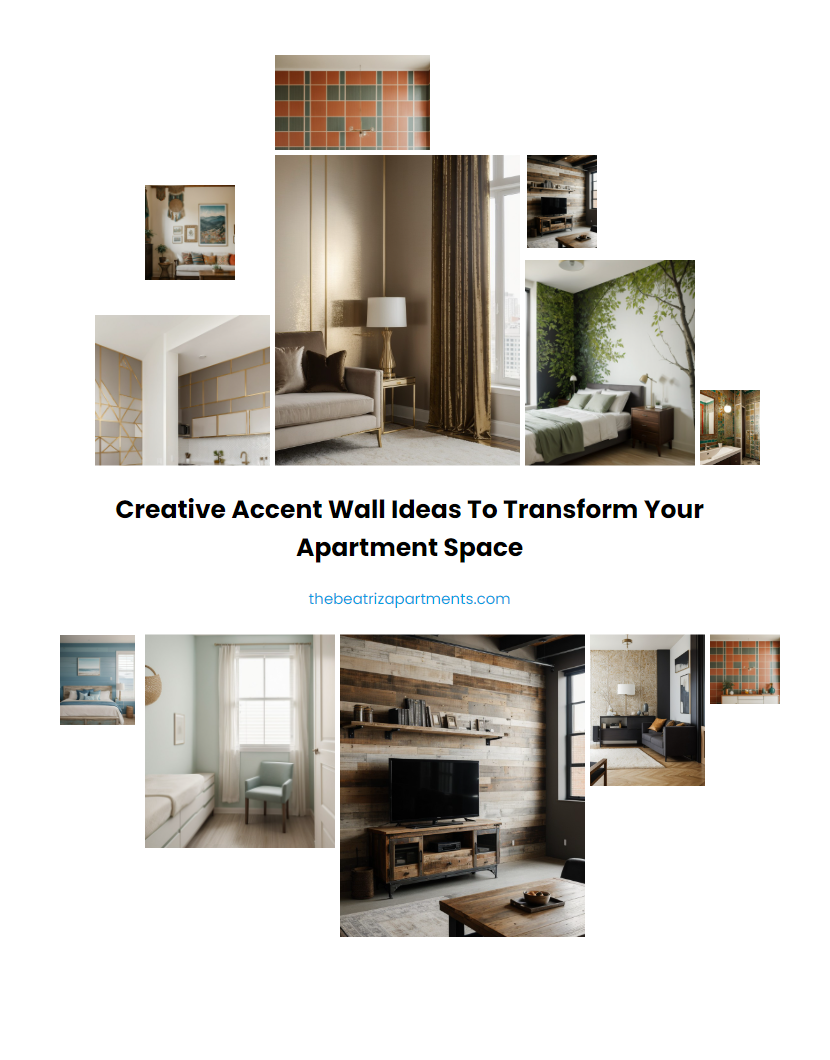 Creative Accent Wall Ideas to Transform Your Apartment Space