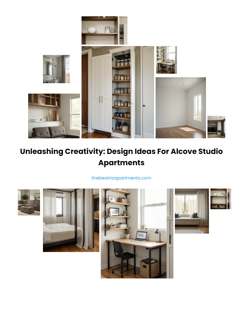 Unleashing Creativity: Design Ideas for Alcove Studio Apartments