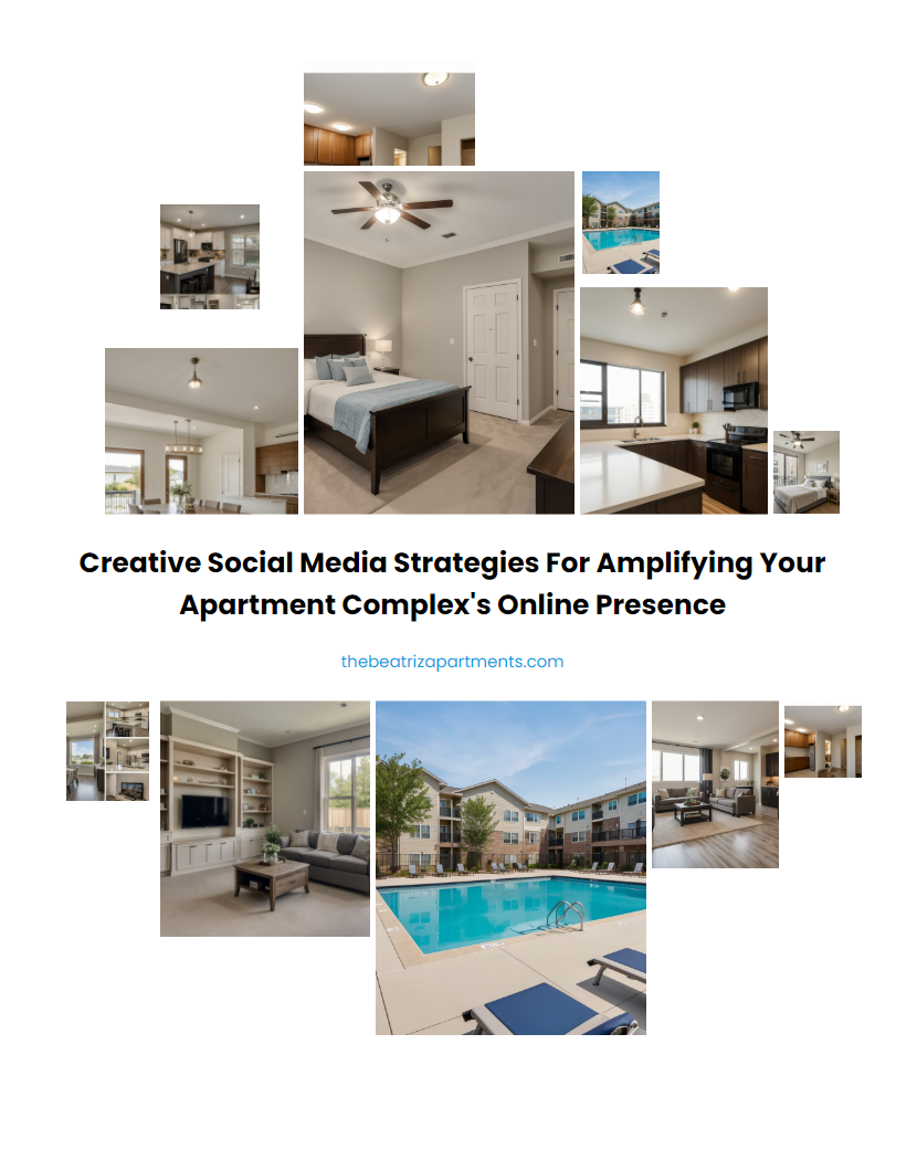 Creative Social Media Strategies for Amplifying your Apartment Complex's Online Presence