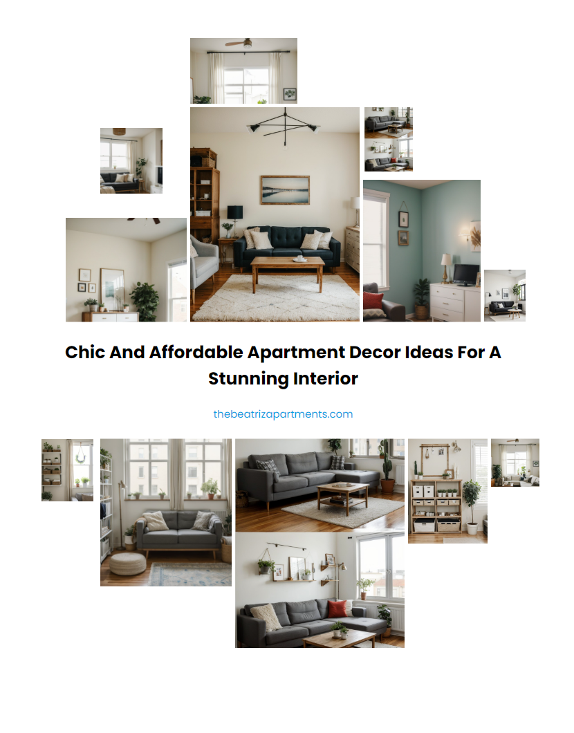 Chic and Affordable Apartment Decor Ideas for a Stunning Interior