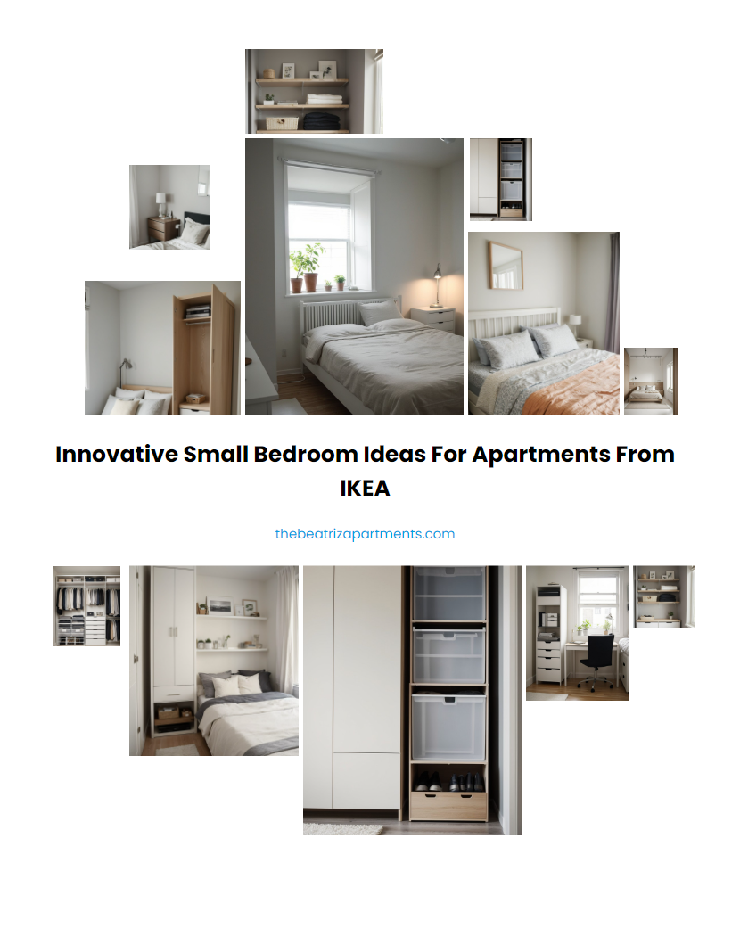 Innovative Small Bedroom Ideas for Apartments from IKEA
