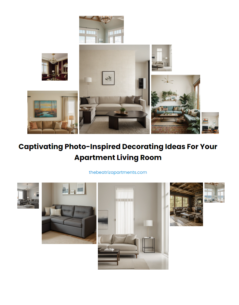 Captivating Photo-Inspired Decorating Ideas for Your Apartment Living Room