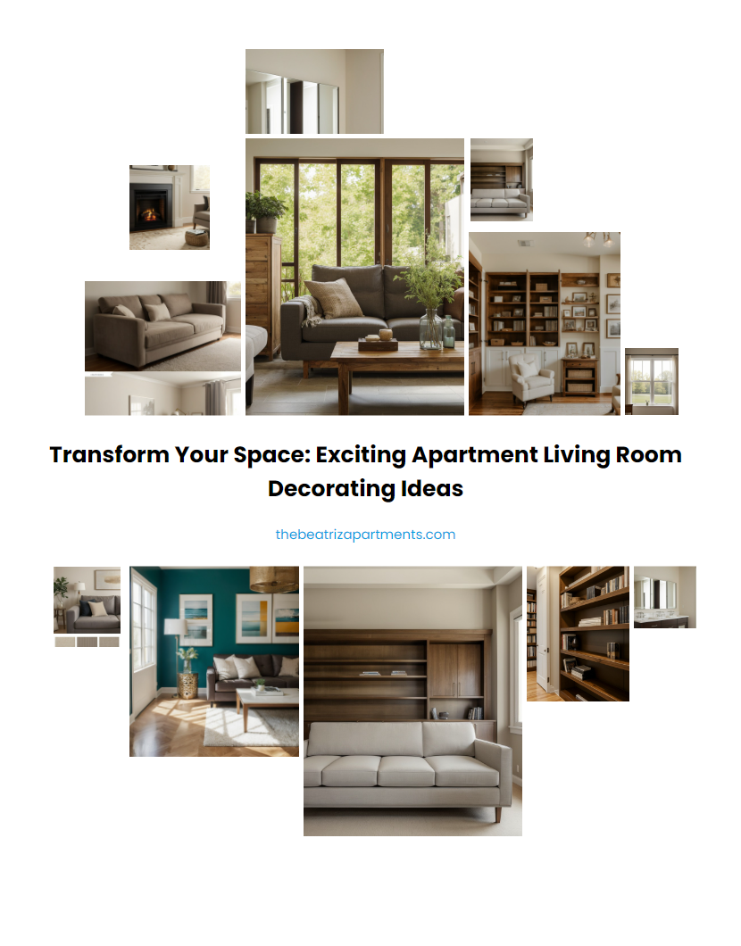 Transform Your Space: Exciting Apartment Living Room Decorating Ideas