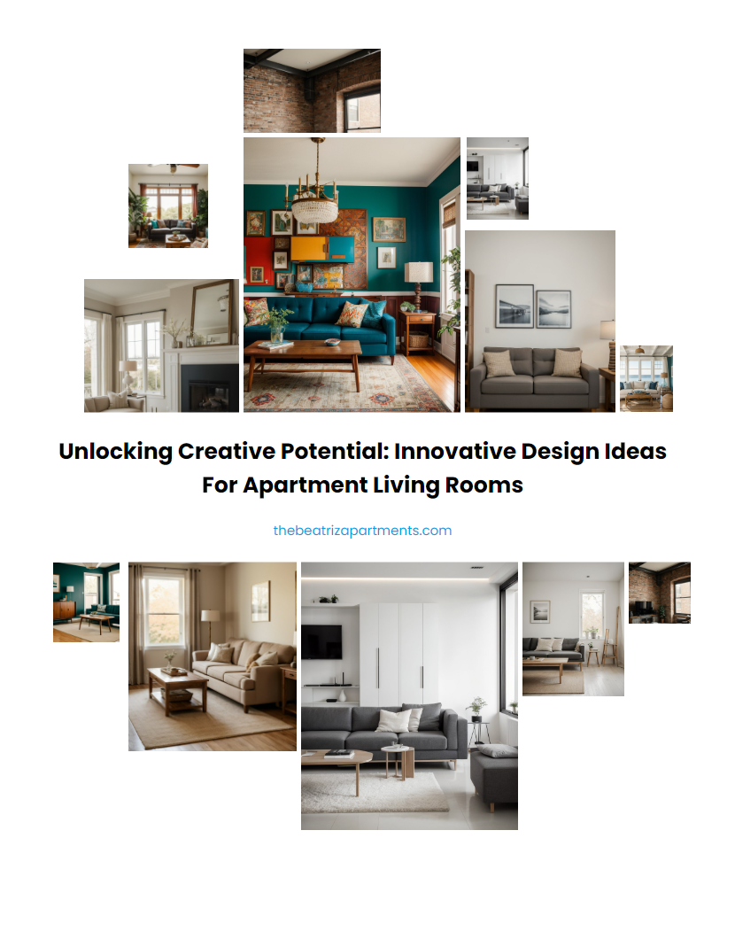 Unlocking Creative Potential: Innovative Design Ideas for Apartment Living Rooms